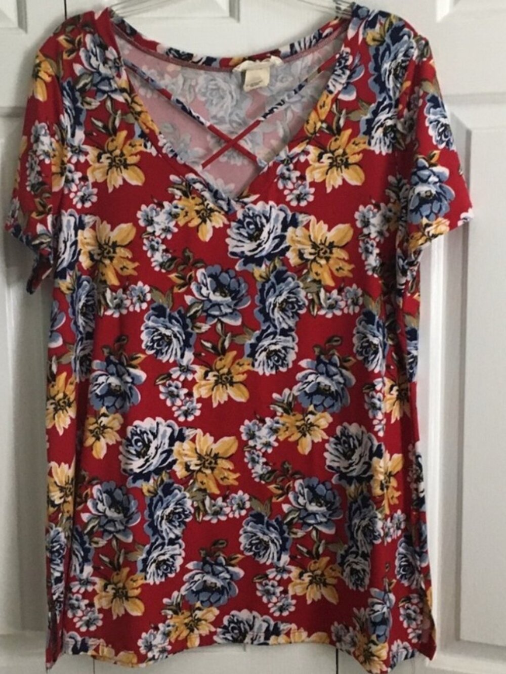 floral print top!